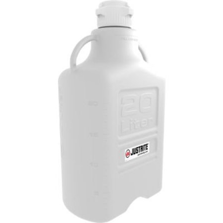 JUSTRITE Justrite 12931 Carboy, PP, 20-Liter 12931